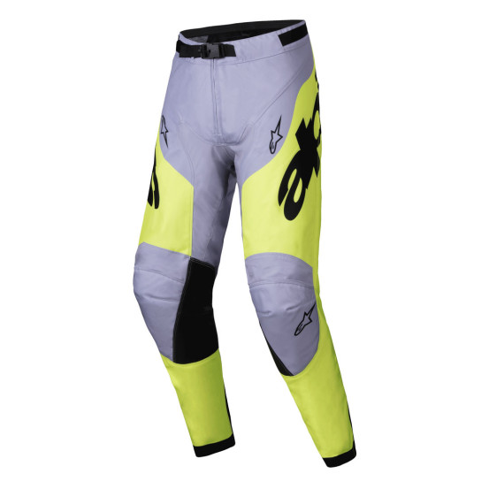 Pantalon cross Alpinestars 2025 Racer Veil - Gris Jaune Fluo