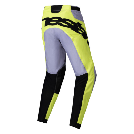 Pantalon cross Alpinestars 2025 Racer Veil - Gris Jaune Fluo