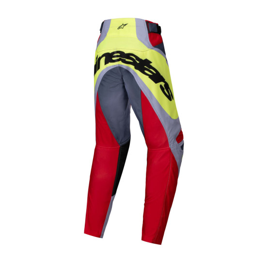 Pantalon cross enfant Alpinestars 2025 Racer Melt - Rouge Gris