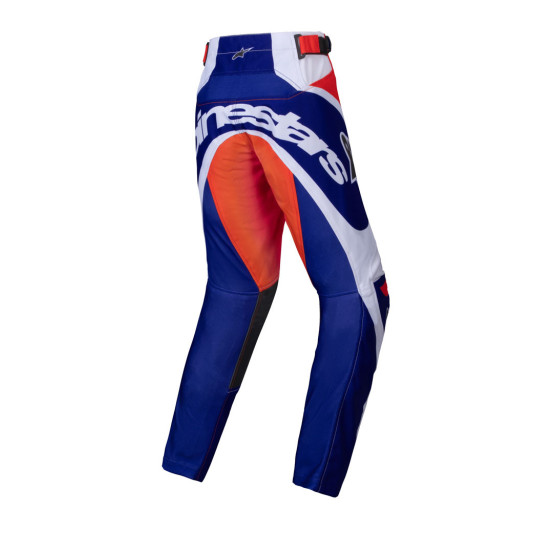 Pantalon cross enfant Alpinestars 2025 Racer Wurx - Multicolor Blanc