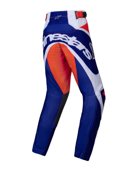 Pantalon cross enfant Alpinestars 2025 Racer Wurx - Multicolor Blanc