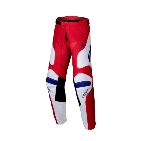 Pantalon cross enfant Alpinestars 2025 Racer Veil - Rouge Blanc