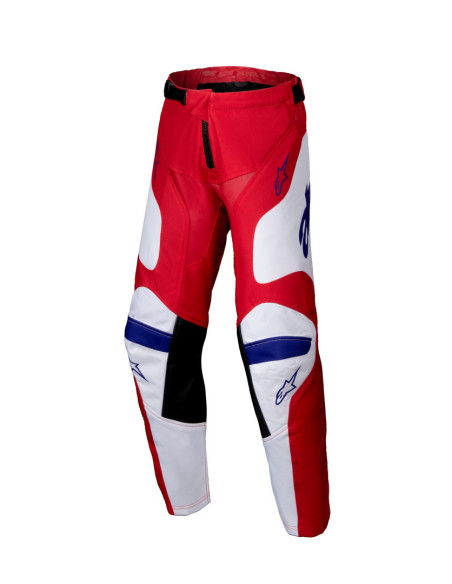 Pantalon cross enfant Alpinestars 2025 Racer Veil - Rouge Blanc