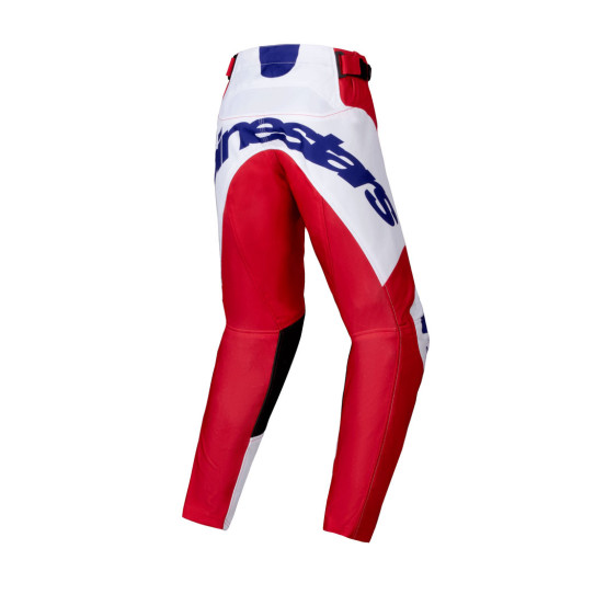 Pantalon cross enfant Alpinestars 2025 Racer Veil - Rouge Blanc
