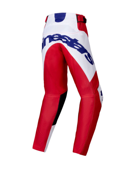 Pantalon cross enfant Alpinestars 2025 Racer Veil - Rouge Blanc