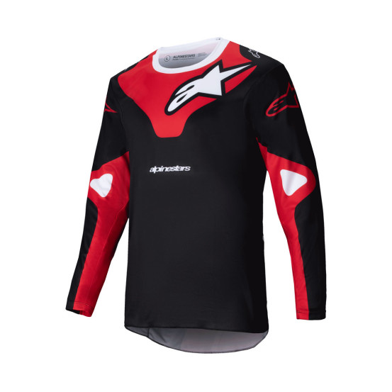 Maillot cross Alpinestars 2025 Racer Veil - Noir Rouge