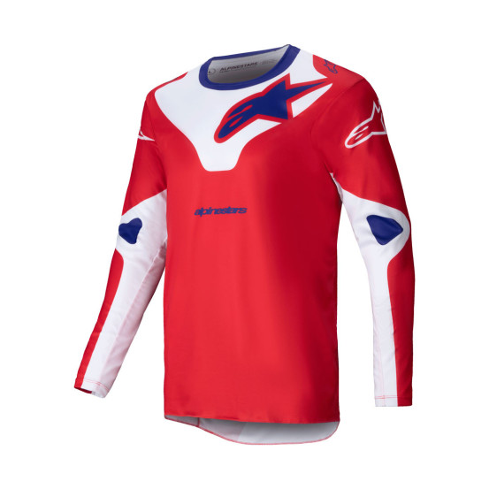 Maillot cross Alpinestars 2025 Racer Veil - Rouge Blanc