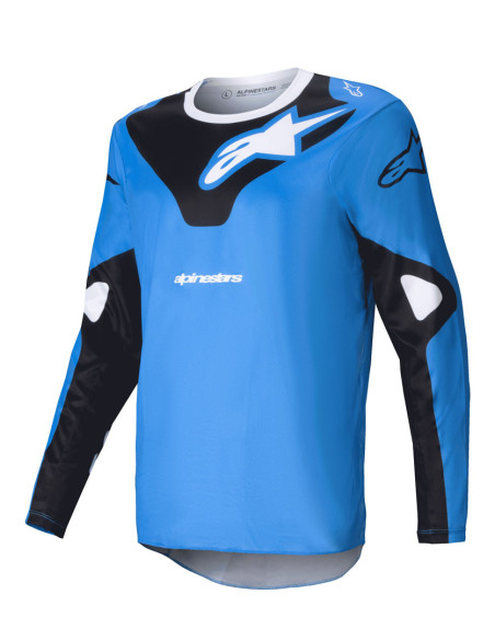 Maillot cross Alpinestars 2025 Racer Veil - Bleu Noir