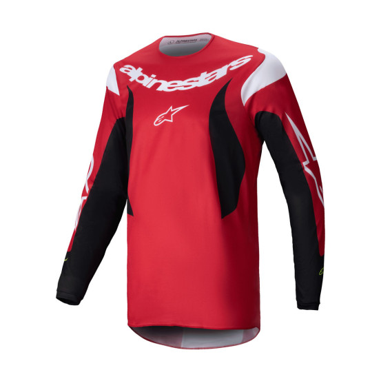 Maillot cross Alpinestars 2025 Fluid Haul - Rouge Noir