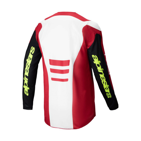 Maillot cross Alpinestars 2025 Fluid Haul - Rouge Noir