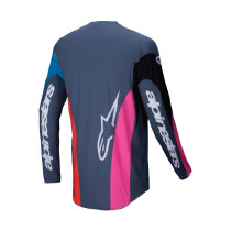 Maillot cross Alpinestars 2025 Techstar Dreem - Gris Multicolor 2