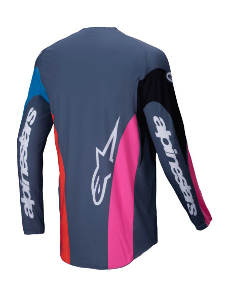 Maillot cross Alpinestars 2025 Techstar Dreem - Gris Multicolor