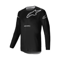 Maillot cross Alpinestars Racer Graphite - Noir Gris
