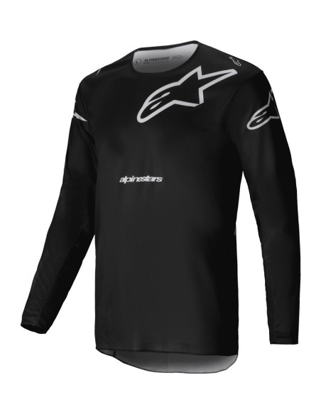 Maillot cross Alpinestars Racer Graphite - Noir Gris