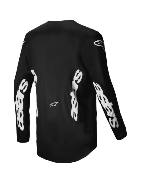 Maillot cross Alpinestars Racer Graphite - Noir Gris