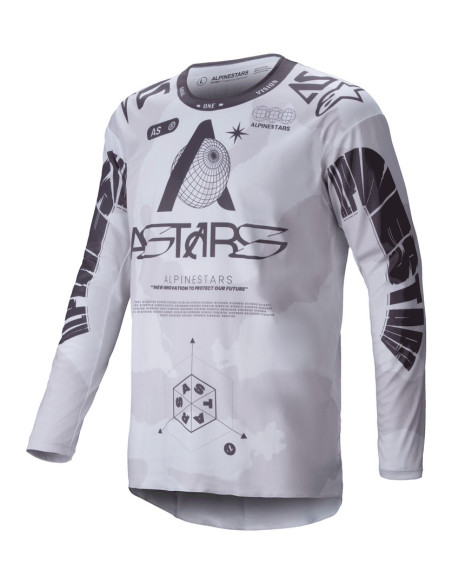 Maillot cross Alpinestars 2025 Racer Hollow - Camo Marron
