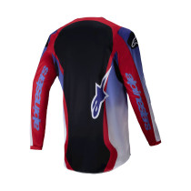 Maillot cross Alpinestars 2025 Fluid Wurx - Violet Rouge 2