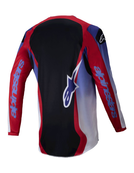Maillot cross Alpinestars 2025 Fluid Wurx - Violet Rouge