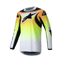 Maillot cross Alpinestars 2025 Fluid Wurx - Jaune Noir