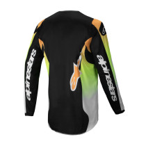 Maillot cross Alpinestars 2025 Fluid Wurx - Jaune Noir 2