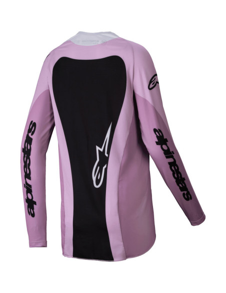 Maillot cross femme Alpinestars 2025 Stella Techstar Melt - Rose Blush Noir
