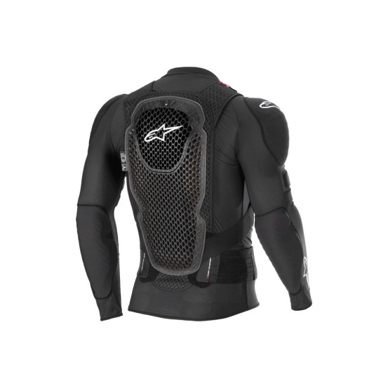Gilet de protection Alpinestars Bionic Pro V3 Plasma - Noir Rouge Blanc