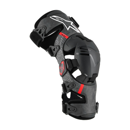 Orthèses Alpinestars Supertech RK-10 Plasma - Noir Rouge