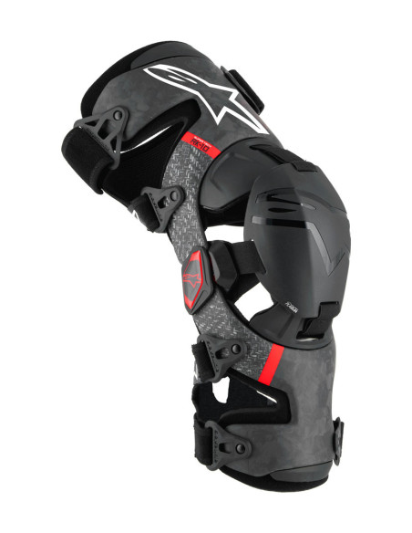 Orthèses Alpinestars Supertech RK-10 Plasma - Noir Rouge