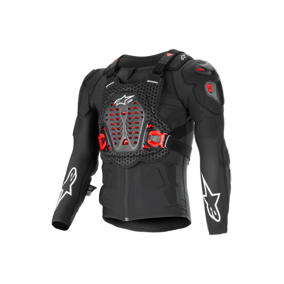 Gilet de protection Alpinestars Bionic XTR Plasma - Noir Rouge Blanc
