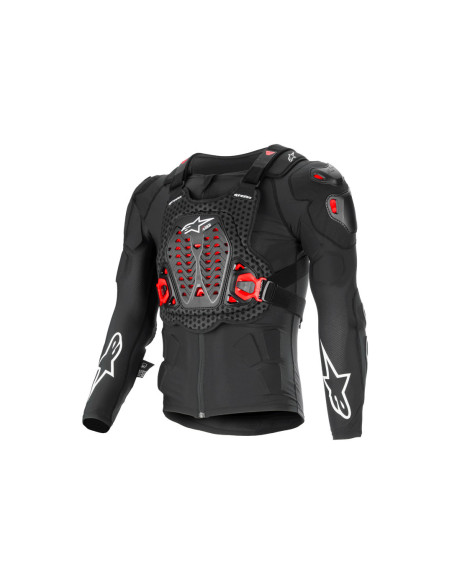 Gilet de protection Alpinestars Bionic XTR Plasma - Noir Rouge Blanc