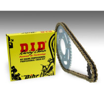 Kit chaine 428 acier DID - YAMAHA 80 DT LC 1985-1994