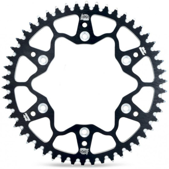 Couronne MOTO MASTER alu anti-boue - Pas 520 - Noir - Sur-Ron Ultra Bee