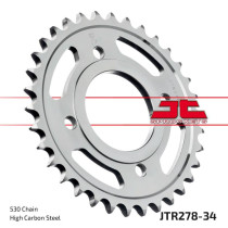 Couronne acier JT - Pas 530 - HONDA 350 / 360 / 400cc