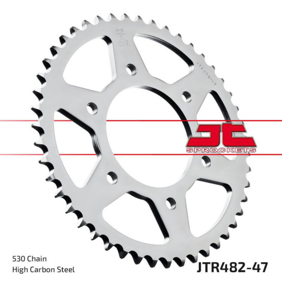 Couronne acier JT - Pas 530 - KAWASAKI 750 H2 A B C