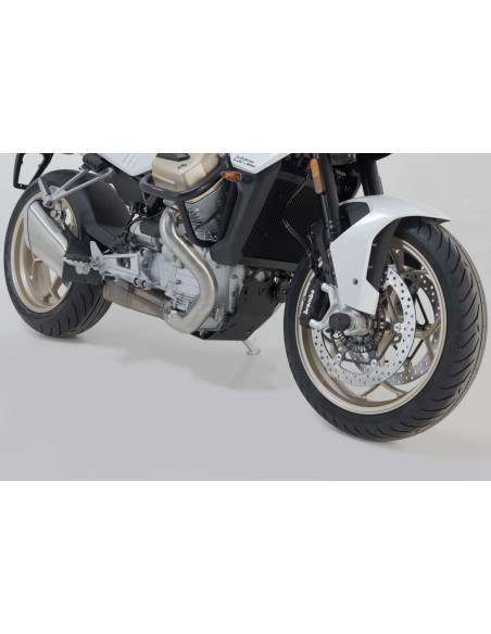 Sabot moteur SW-MOTECH MOTO GUZZI V100 Mandello/S 2022 - Noir