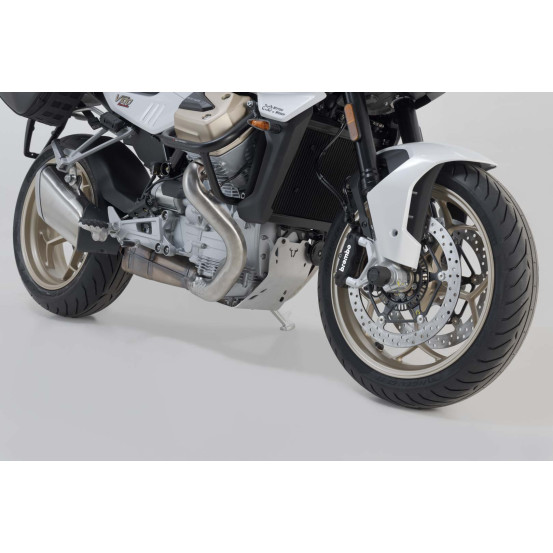 Sabot moteur SW-MOTECH MOTO GUZZI V100 Mandello/S 2022 - Gris