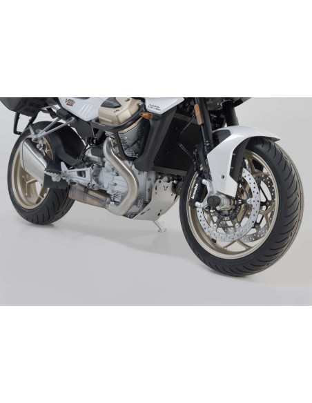 Sabot moteur SW-MOTECH MOTO GUZZI V100 Mandello/S 2022 - Gris