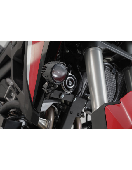 Support pour feux additionnels SW-MOTECH incompatible pare carter HONDA CRF 1000 L Africa Twin 2015-2017