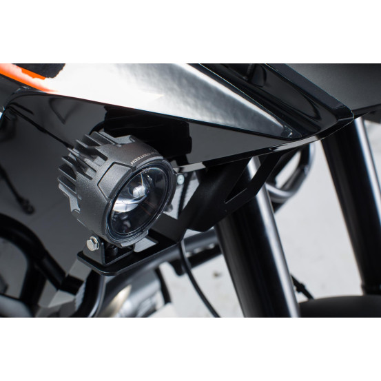 Support pour feux additionnels SW-MOTECH KTM Adventure 1050 2014-2021 - 1090 2016 - R 2016-2021 - 1190/R 2013