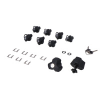 Kit de serrures pour bagages SW-MOTECH TRAX avec kit antivol pour supports latérales EVO