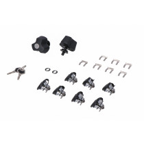 Kit de serrures pour bagages SW-MOTECH TRAX avec kit antivol pour supports latérales PRO