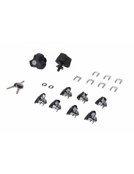 Kit de serrures pour bagages SW-MOTECH TRAX avec kit antivol pour supports latérales PRO