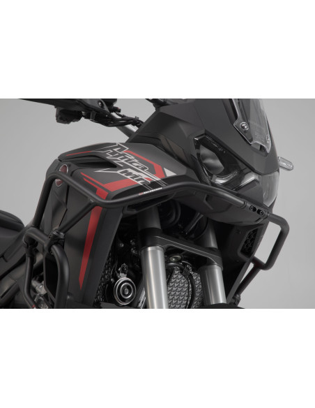 Pare Carters haut à monter sur pare carter bas SW-MOTECH HONDA CRF 1100 L Africa Twin 2019 Noir