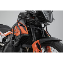 Pare Carters haut à monter sur pare carter bas SW-MOTECH KTM Adventure 790/R 2019 - 890/R 2020 Noir