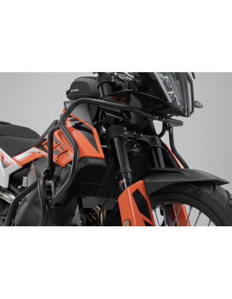 Pare Carters haut à monter sur pare carter bas SW-MOTECH KTM Adventure 790/R 2019 - 890/R 2020 Noir