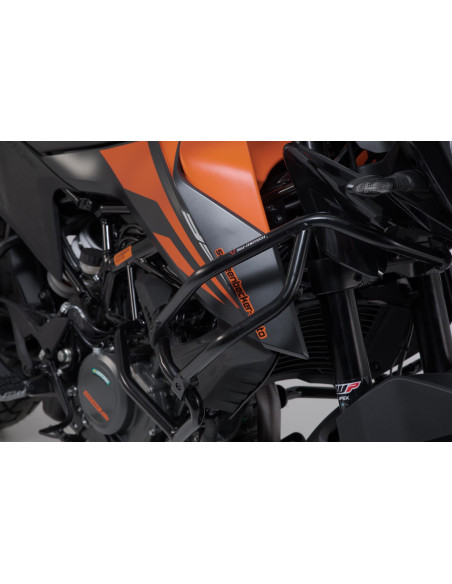 Pare Carters supérieur SW-MOTECH pour pare carters d’origine KTM 390 Adventure 2019 Noir
