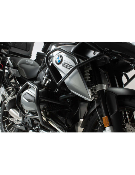 Pare Carters haut à monter sur pare carter bas SW-MOTECH BMW R 1200 GS 2012-2016 Noir