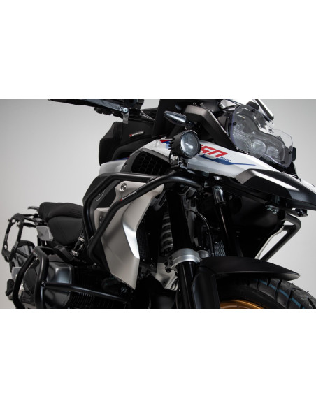 Pare Carters haut à monter sur pare carter bas SW-MOTECH BMW R 1200 GS - Rallye 2016-2018 - R 1250 GS 2018 - Rallye 2021 Noir