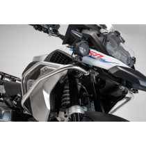 Pare Carters haut à monter sur pare carter bas SW-MOTECH BMW R 1200 GS - Rallye 2016-2018 - R 1250 GS 2018 - Rallye 2021 Gris