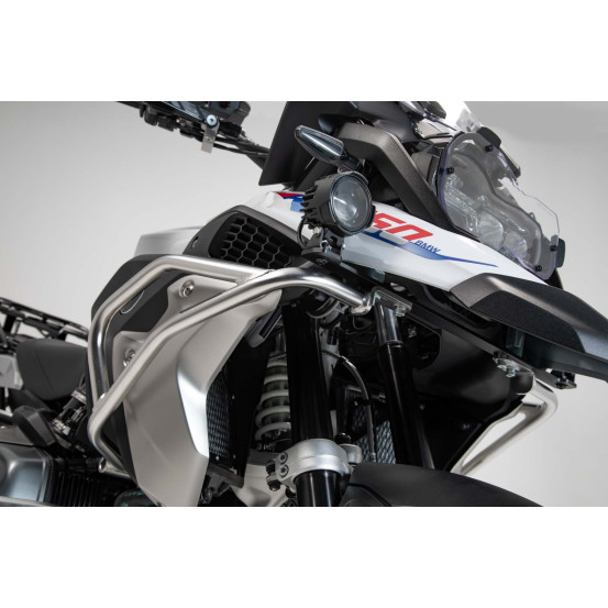 Pare Carters haut à monter sur pare carter bas SW-MOTECH BMW R 1200 GS - Rallye 2016-2018 - R 1250 GS 2018 - Rallye 2021 Gris